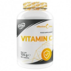 6PAK Vitamin C 90 tabletek